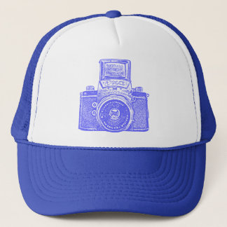 Gorra De Camionero Cámara de Alemania Oriental - Azul eléctrico