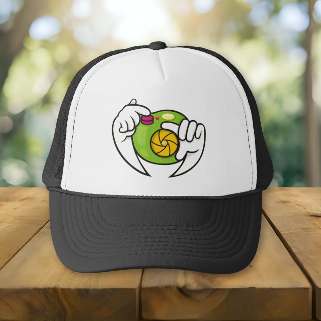 Gorra De Camionero Cámara de dibujos animados (Subido por el creador)