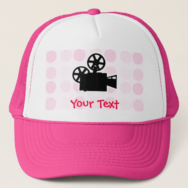 Gorra De Camionero Cámara de película corta (Anverso)