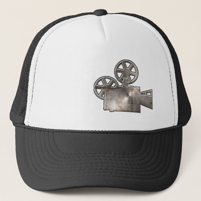 Gorra De Camionero Cámara de película resistente (Anverso)