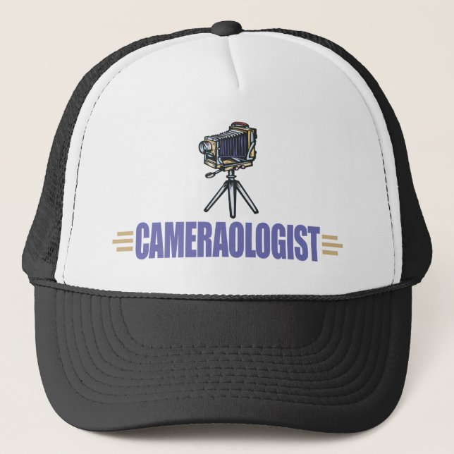Gorra De Camionero Cámara divertida (Anverso)