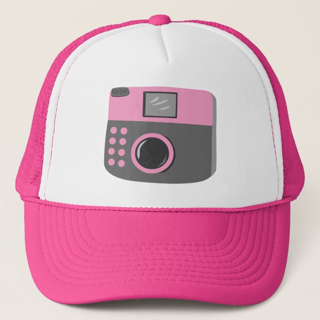 Gorra De Camionero Cámara Retro (Anverso)