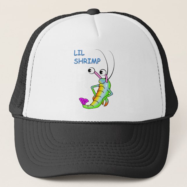 Gorra De Camionero camarón del lil (Anverso)