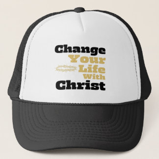 Gorra De Camionero Cambiar tu vida con Cristo Inspirador