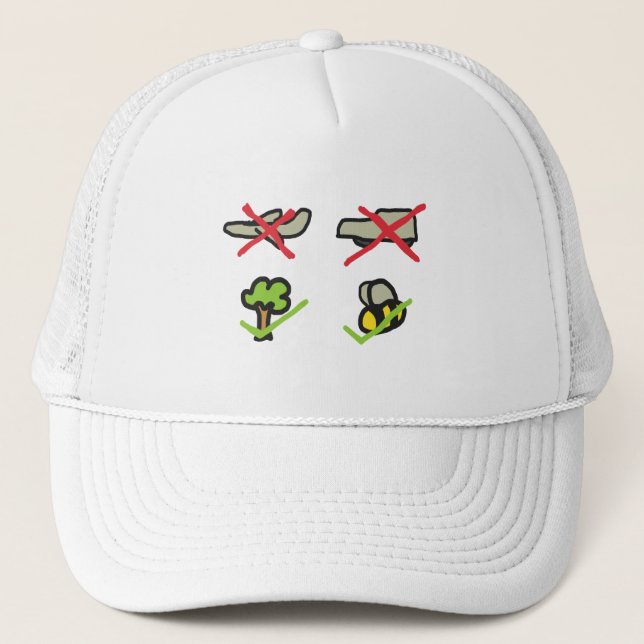 Gorra De Camionero Cambio climático (Anverso)