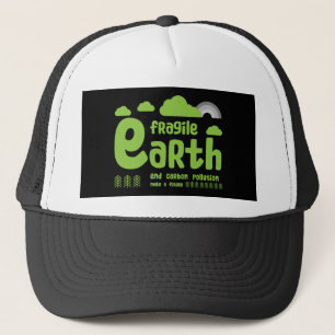 Gorra De Camionero Cambio climático Contaminación por carbono Cam