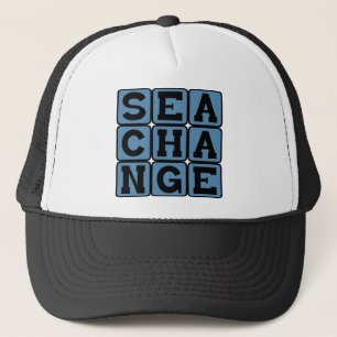 Gorra De Camionero Cambio en el Mar, Transformación Amplia
