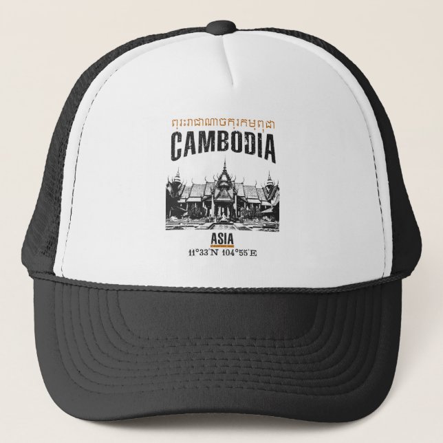 Gorra De Camionero Camboya (Anverso)
