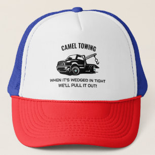 Gorra De Camionero Camel Towing Funny Humor Snapback Retro
