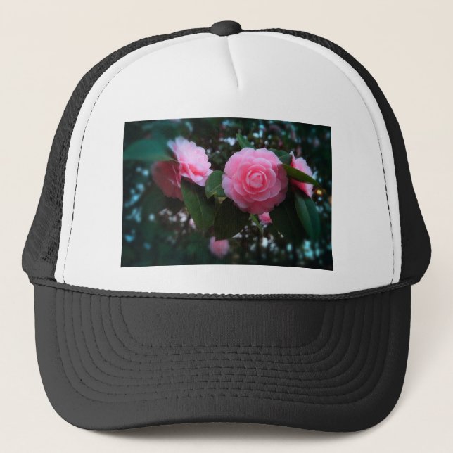 Gorra De Camionero Camelias (Anverso)