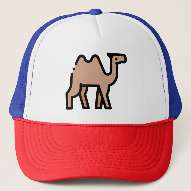 Gorra De Camionero Camello (Anverso)