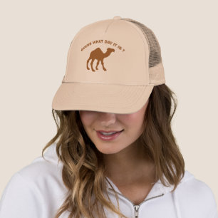 Gorra De Camionero Camello del Miércoles Adivina Qué Día Es
