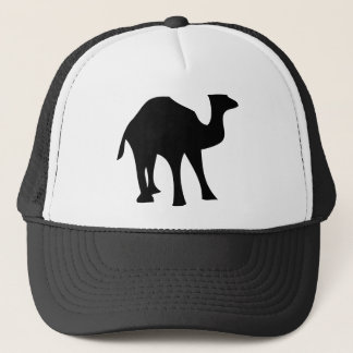 Gorra De Camionero camello negro
