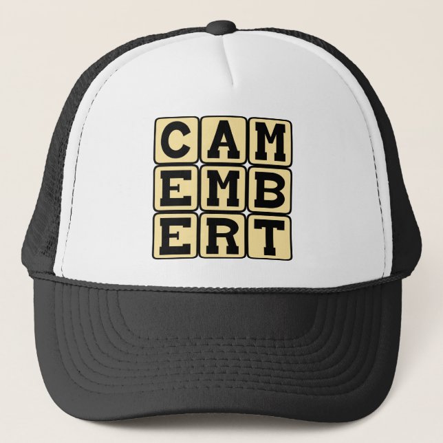 Gorra De Camionero Camembert, queso blando (Anverso)
