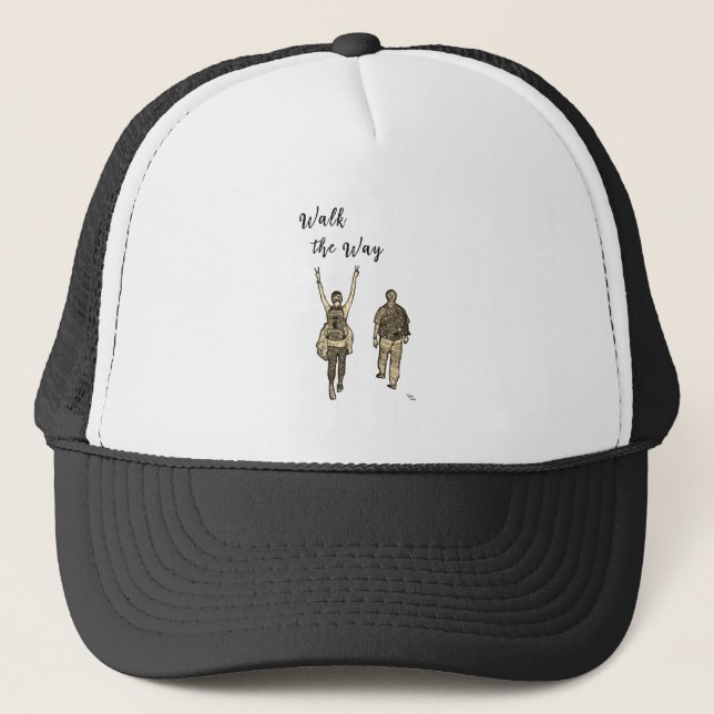 Gorra De Camionero Camina el Camino (Anverso)