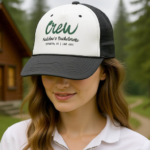 Gorra De Camionero Caminando mano de equipo de bachillerato escribien