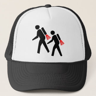 Gorra De Camionero Caminantes del paquete del jet del futuro