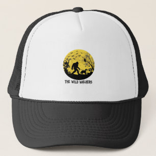 Gorra De Camionero Caminantes Salvajes Gran Bernés Andante Halloween