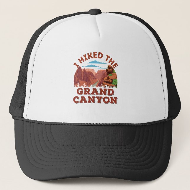 Gorra De Camionero Caminé Por El Gran Cañón (Anverso)