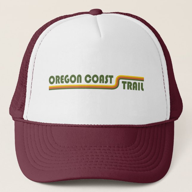 Gorra De Camionero Camino costero de Oregon (Anverso)