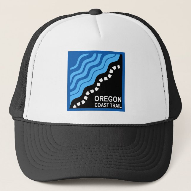 Gorra De Camionero Camino costero de Oregon (Anverso)