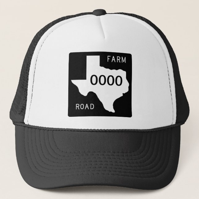 Gorra De Camionero Camino de campo de Tejas (Anverso)