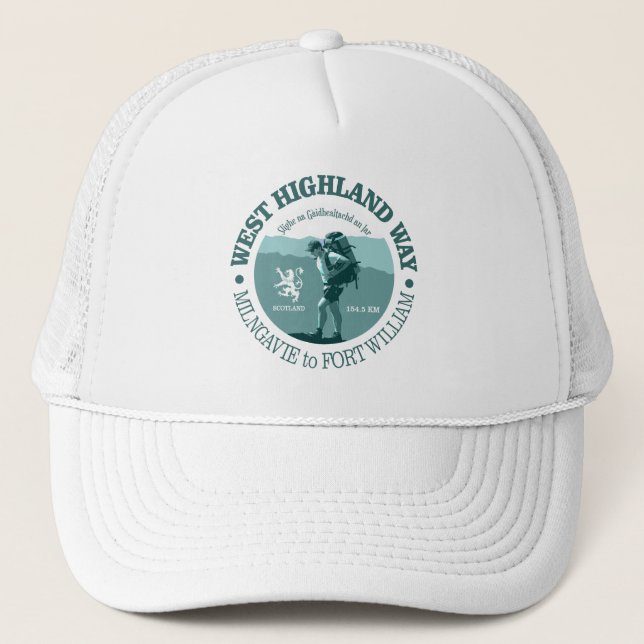 Gorra De Camionero Camino de las alturas occidentales (Anverso)