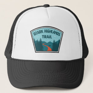 Gorra De Camionero Camino de las tierras altas de Ozark