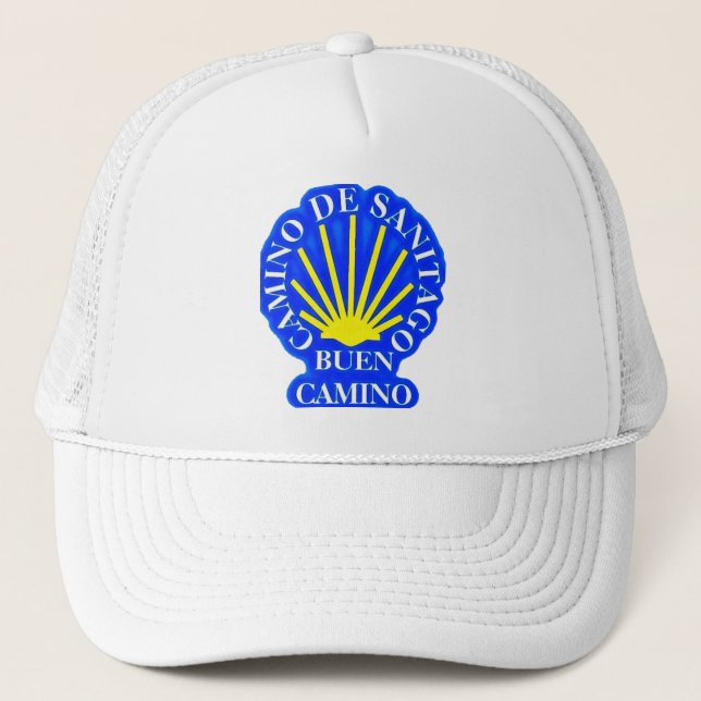 Gorra De Camionero Camino de santiago buen camino (Anverso)
