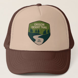 Gorra De Camionero Camino del desierto de Oregón