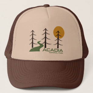 Gorra De Camionero Camino del Parque Nacional de Acadia