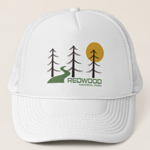 Gorra De Camionero Camino del Parque Nacional de Redwood