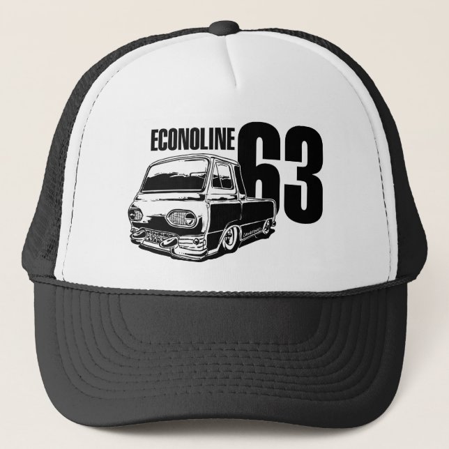 Gorra De Camionero Camión 1963 de Econoline (Anverso)