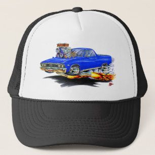 Gorra De Camionero Camión 1967 del azul del EL Camino
