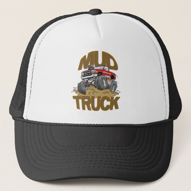 Gorra De Camionero Camión Chevy del fango (Anverso)