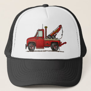 Gorra De Camionero Camión de auxilio lindo de la grúa
