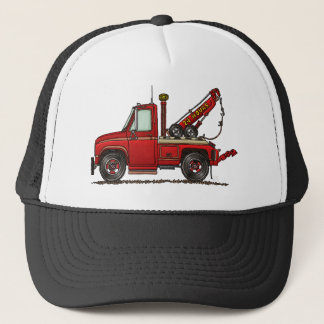 Gorra De Camionero Camión de auxilio lindo de la grúa