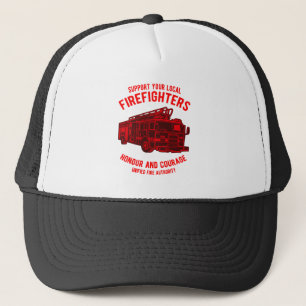 Gorra De Camionero Camión de bomberos