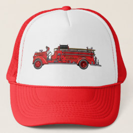 Gorra De Camionero Camión de bomberos_02