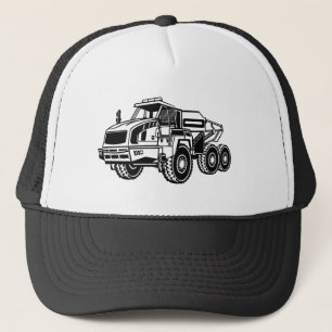 Gorra De Camionero Camión de descarga de carretera