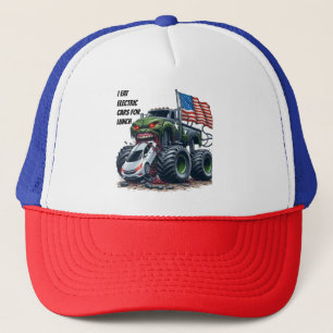 Gorra De Camionero Camión de monólogos coche eléctrico camionero de b