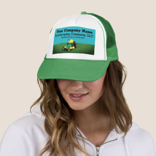 Gorra De Camionero Camión de plantilla de corte de césped para cuid