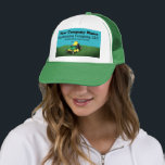 Gorra De Camionero Camión de plantilla de corte de césped para cuidad<br><div class="desc">Aumente la visibilidad creando e imprimiendo sombreros de camionero para su compañía de cuidado de césped paisajista con esta plantilla efectiva de personalizable de sombrero de camionero. Vea las tarjetas de visita y otros productos que pueden coincidir para obtener una marca de precisión que motive a los clientes potenciales a...</div>