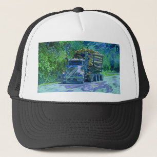 Gorra De Camionero Camión de registración del aparejo grande que