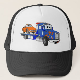 Gorra De Camionero Camión de remolque azul