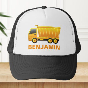Gorra De Camionero Camión de Volteo Construcción Niños