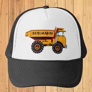Gorra De Camionero Camión de Volteo Construcción Niños