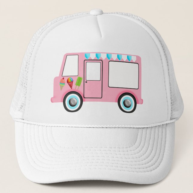 Gorra De Camionero Camión del helado (Anverso)