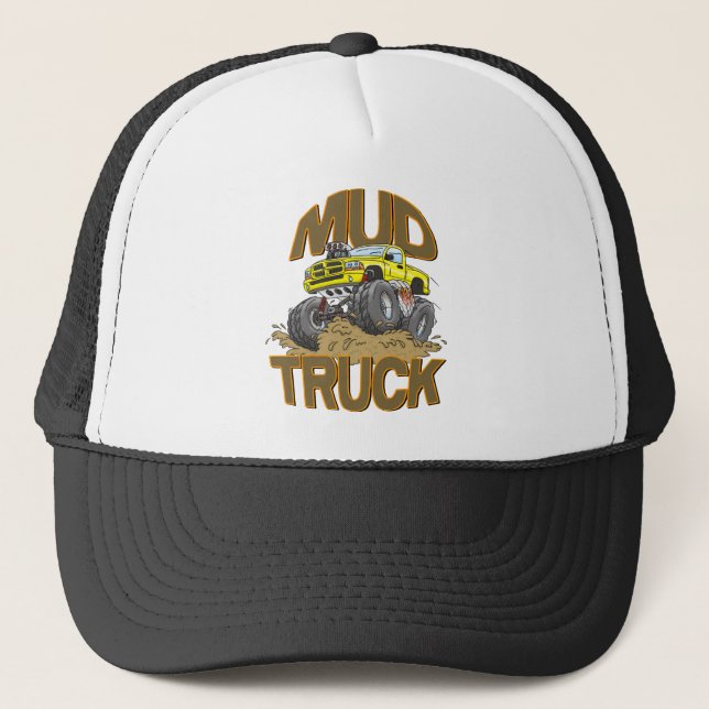 Gorra De Camionero Camión Dodge del fango (Anverso)