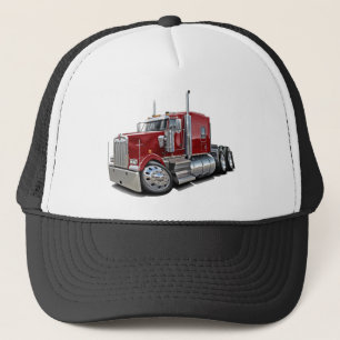 Gorra De Camionero Camión marrón de Kenworth w900